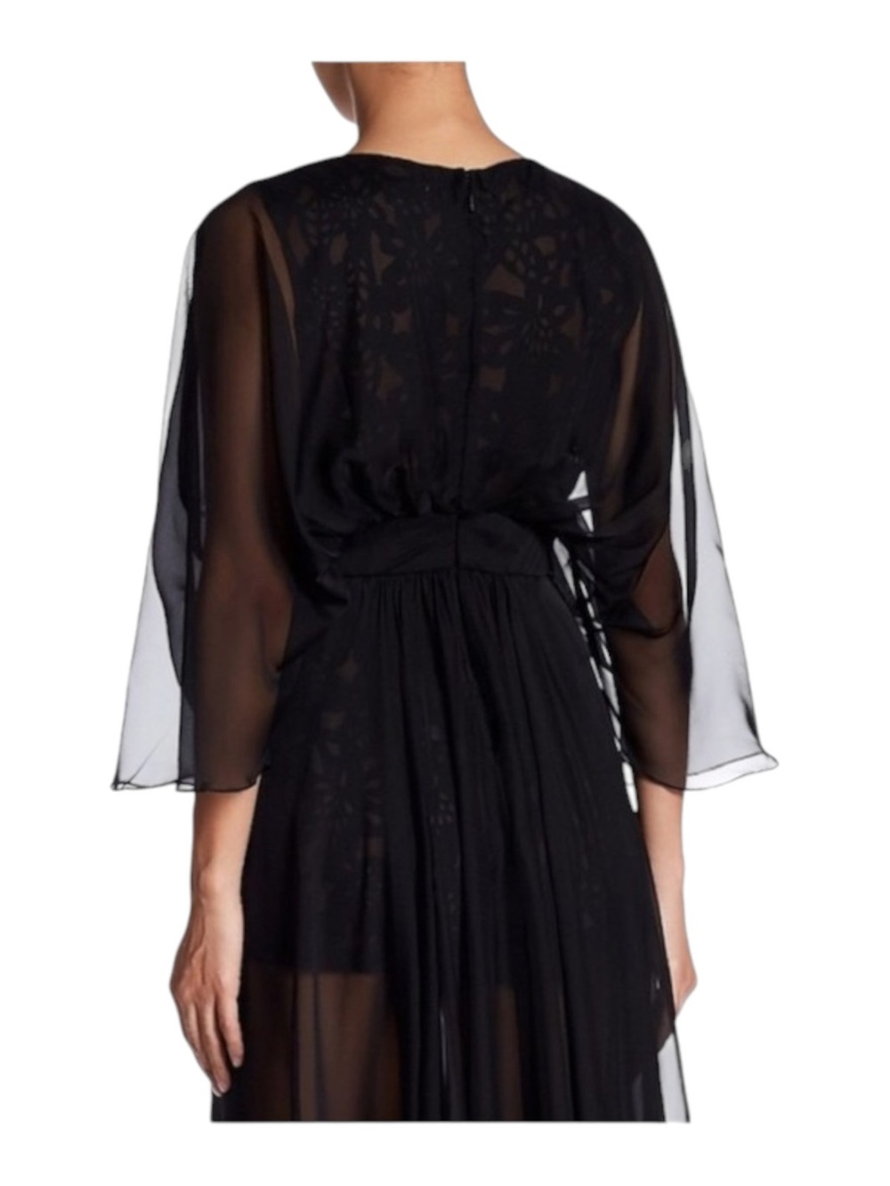 new Lotus Threads ❤︎︎ Lace Romper Overlay Gown Cocktail Maxi Dress ❤︎︎ Edgy Chic - Picture 13 of 17